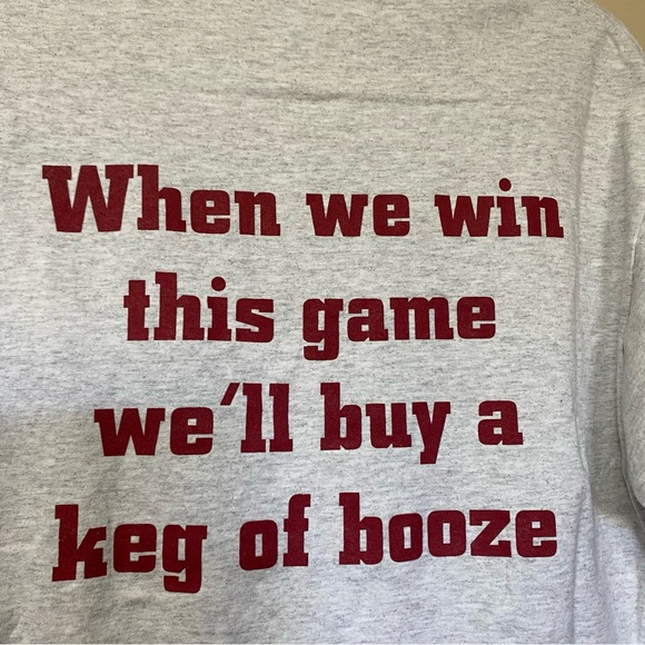 New Mexico State University T-Shirt Large NMSU Humor On The Back - Picture 4 of 6